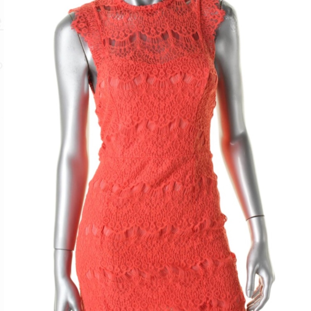 NWT Free People Daydream Bodycon Lace Dress - Picture 3 of 4